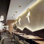 Paper Crane Bird Chandelier - Image 10