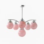 Retro Salamanca Round Glass Chandelier Lights - Image 16