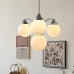 Retro Salamanca Round Glass Chandelier Lights - Image 2