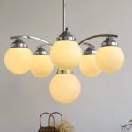 Retro Salamanca Round Glass Chandelier Lights - Image 11