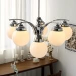 Retro Salamanca Round Glass Chandelier Lights - Image 3