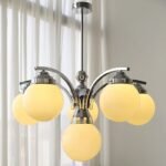 Retro Salamanca Round Glass Chandelier Lights - Image 10