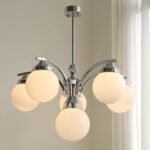Retro Salamanca Round Glass Chandelier Lights - Image 4
