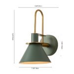 Single Cone Mid-century Wall Light Wall Sconce - Image 28