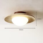 Contemporary Industrial Beige Stone Wall Light - Image 27