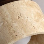 Contemporary Industrial Beige Stone Wall Light - Image 20
