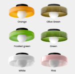 Modern Round Flush Mount Kitchen Ceiling Light - Image 8