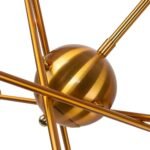 Modern Globe Linear Sputnik Chandelier - Image 12