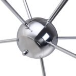 Modern Silver Sphere Chrome Sputnik Chandelier - Image 7