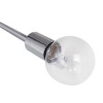 Modern Silver Sphere Chrome Sputnik Chandelier - Image 11