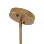 Round Globe Sputnik 5-light Chandelier Bubble Glass Design - Image 9