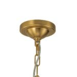 12-Light Opal Glass Globe Sputnik Chandelier - Image 11