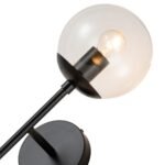 2-Light Glass Globe Wall Sconce - Image 16