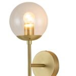 2-Light Glass Globe Wall Sconce - Image 13