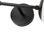 2-Light Glass Globe Wall Sconce - Image 9