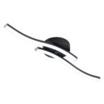 2-Light Wavy Linear Dimmable LED Flush Mount Wall Light - Image 12