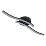 2-Light Wavy Linear Dimmable LED Flush Mount Wall Light - Image 13