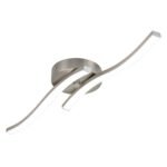 2-Light Wavy Linear Dimmable LED Flush Mount Wall Light - Image 6