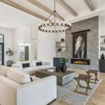 24-Light Oversized Vintage Wagon Wheel Chandelier - Image 3