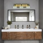 3-Light Crystal Bathroom Dimmable LED Vanity Wall Light - Image 2