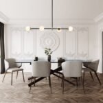 4-Light Opal Glass Globe Kitchen Island Pendant - Image 2