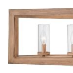 5-Light Curved Rectangle Frame Island Chandelier - Image 15