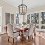 8-Light Candle Style Tiered Square Lantern Chandelier - Image 3