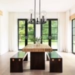 8-Light Glass Globe Wagon Wheel Chandelier