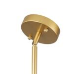 Blossom 12-Light Opal Glass Bubble Semi Flush Chandelier - Image 30