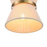 Boho 2-Tier Woven Thread Tapered Drum Pendant Light - Image 16