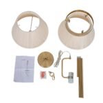 Boho 2-Tier Woven Thread Tapered Drum Pendant Light - Image 28