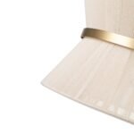 Boho 2-Tier Woven Thread Tapered Drum Pendant Light - Image 15