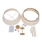 Boho 2-Tier Woven Thread Tapered Drum Pendant Light - Image 29