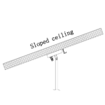 Brass 10-Light Branch Frozen Glass Ice Style Island Pendant - Image 12