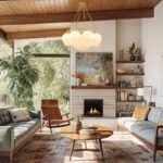 Brass 9-Light Alabaster Milky White Glass Globe Wheel Chandelier - Image 12