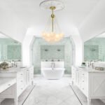 Cluster Frosted Glass Bubble Chandelier - Image 7