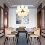 Modern Cluster Frosted Glass Bubble Chandelier - Image 6