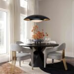 Contemporary Dimmable Wide UFO LED Pendant Light - Image 2