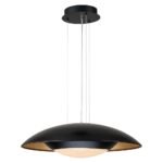 Contemporary Dimmable Wide UFO LED Pendant Light - Image 4