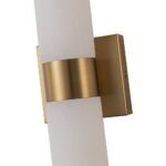 Dimmable LED Marble Tube Linear Bathroom Wall Sconce - Image 29