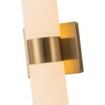 Dimmable LED Marble Tube Linear Bathroom Wall Sconce - Image 28
