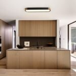 Dimmable Minimalist Long Oval Flush Mount LED Light - Image 4