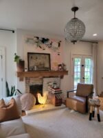 French Antique Brass Crystal Globe Chandelier - Image 21