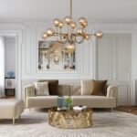 Glam 13-Light Sputnik Glass Globe Bubble Chandelier - Image 2
