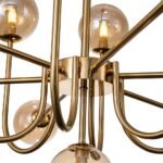 Glam 13-Light Sputnik Glass Globe Bubble Chandelier - Image 8