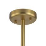 Glam Brass 12-Light Frozen Ice Style Sputnik Chandelier - Image 11