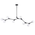 Mid-century Linear Island Branching Bubble Chandelier - Image 9