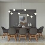 Mid-century Linear Island Branching Bubble Chandelier - Image 4