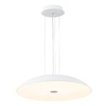 Minimalist Wide Flat Dome Dimmable LED Pendant Light - Image 14