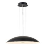 Minimalist Wide Flat Dome Dimmable LED Pendant Light - Image 6